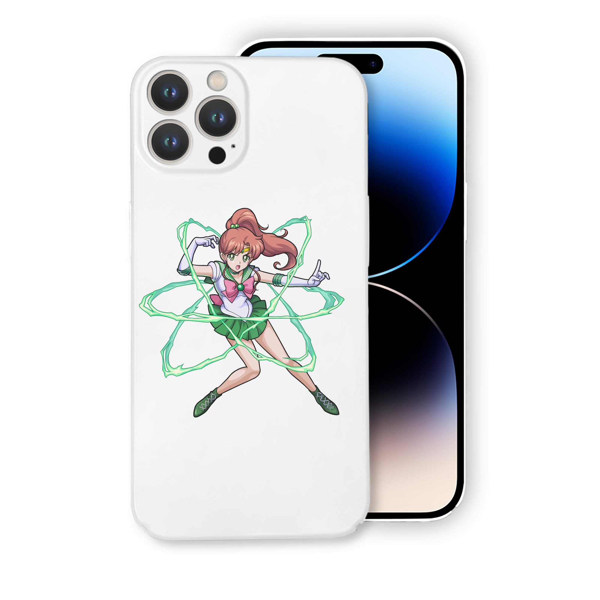 （画像用） 美少女戦士セーラームーン 木野 まこと きの まこと Sailor Moon Kino Makoto （セーラージュピター；Sailor Jupiter） 【iPhone 14シリーズ対応】ハードケース